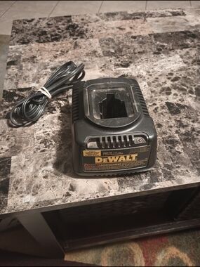 DEWALT Black Corded Battery Charger - Fast Recharge